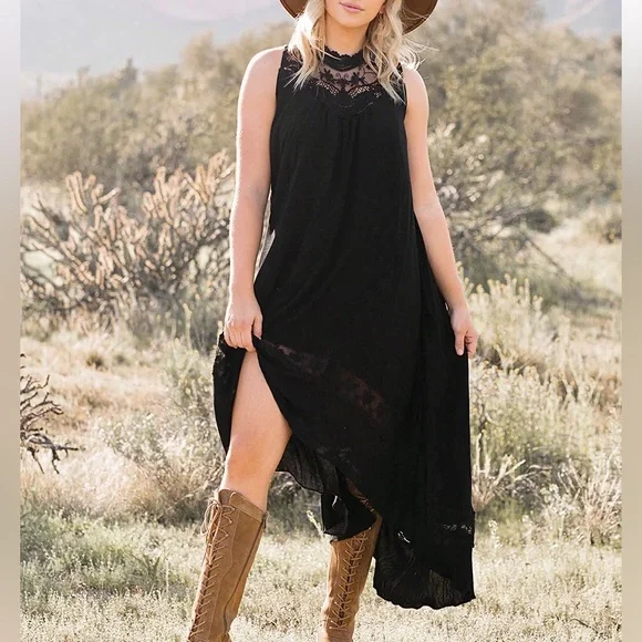 JOYFOLIE Delphinne Dress in Black, Size XS - Picture 7 of 13